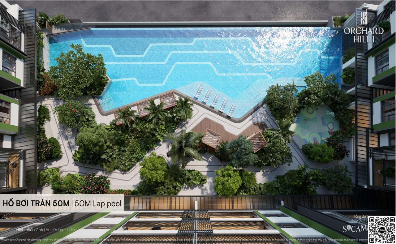 tiện ích căn hộ orchard hill sycamore Bình Dương
