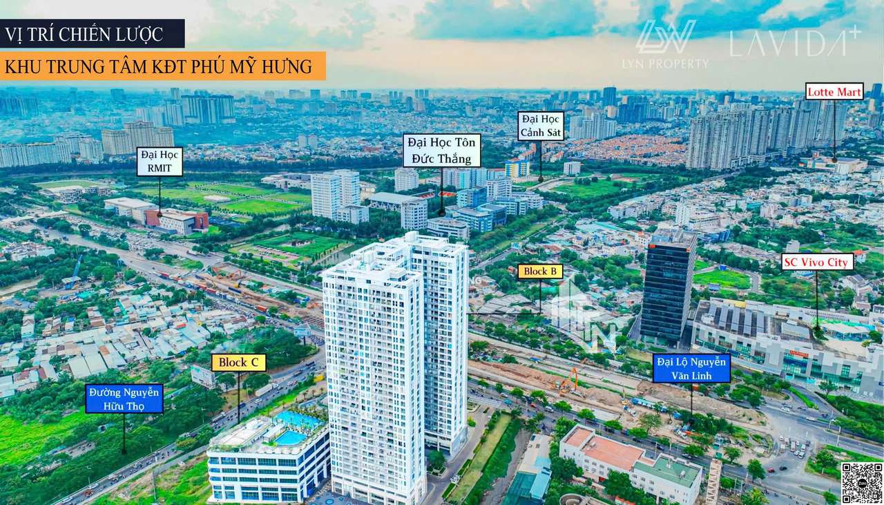 Hình ảnh thực tế dự án Lavida Plus Quận 7