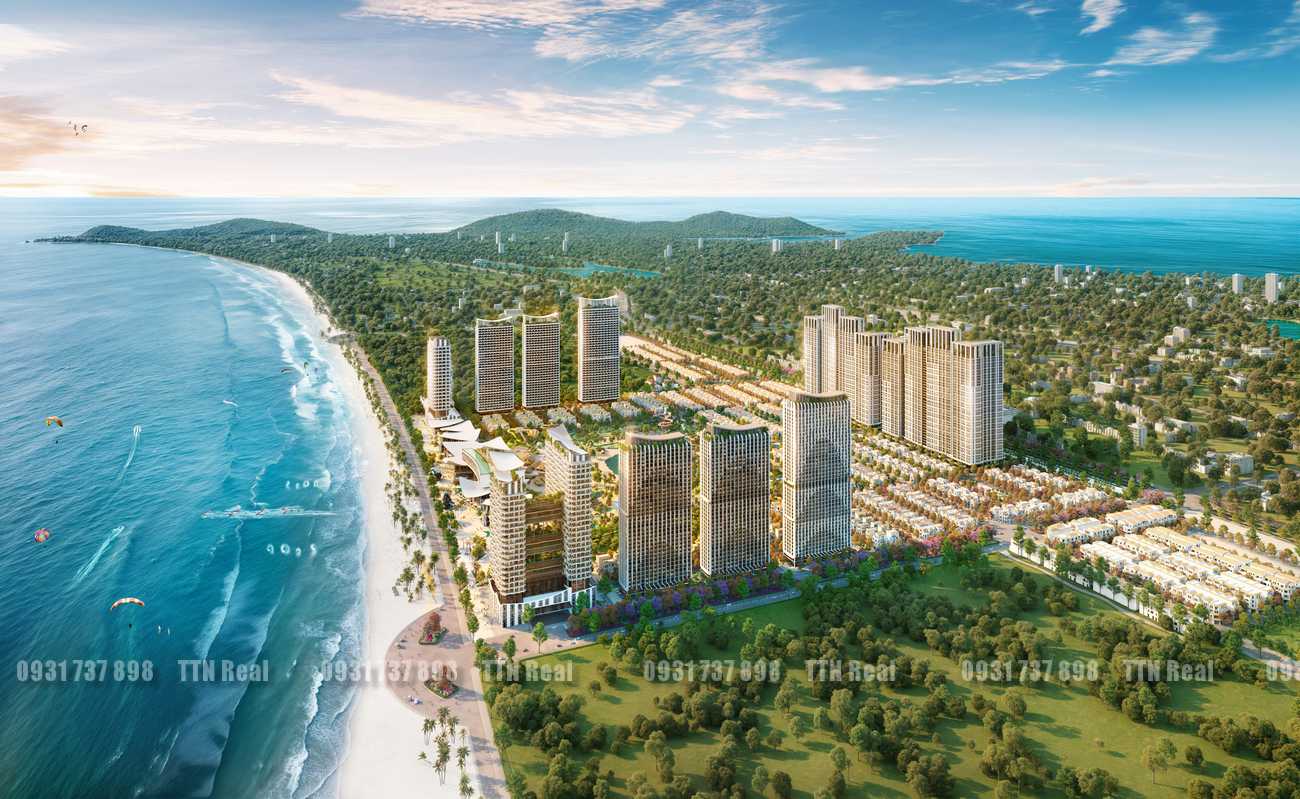 Blanca City by Sungroup Vũng Tàu Phối cảnh tổng thể dự án Blanca City by Sun Group Vũng Tàu