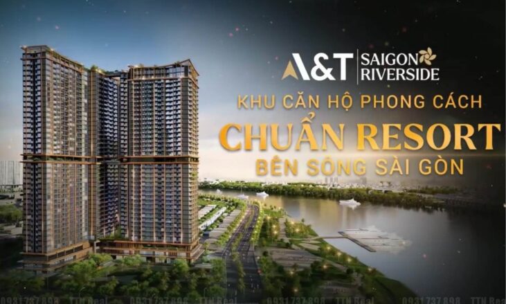 Phối cảnh tổng thể dự án A&T Sài Gòn Riverside