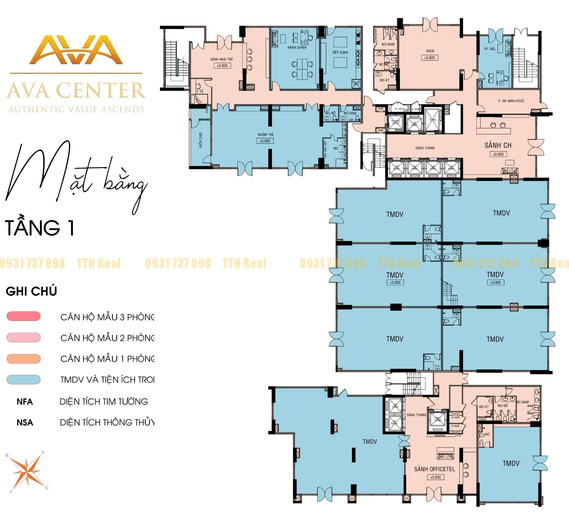 căn hộ chung cư trung tâm Ava Center