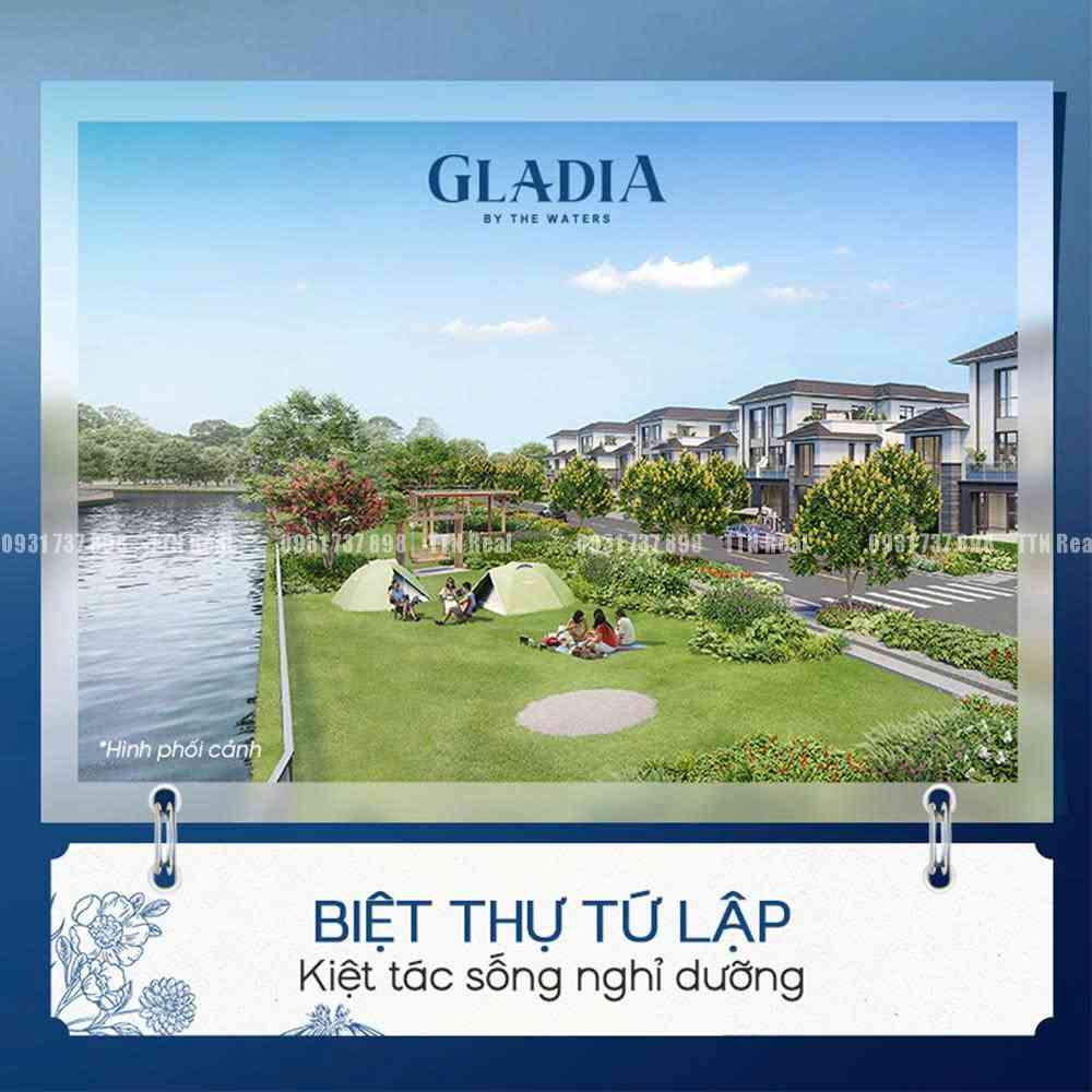 Biệt thự tứ lập Gladia Khang ĐIền