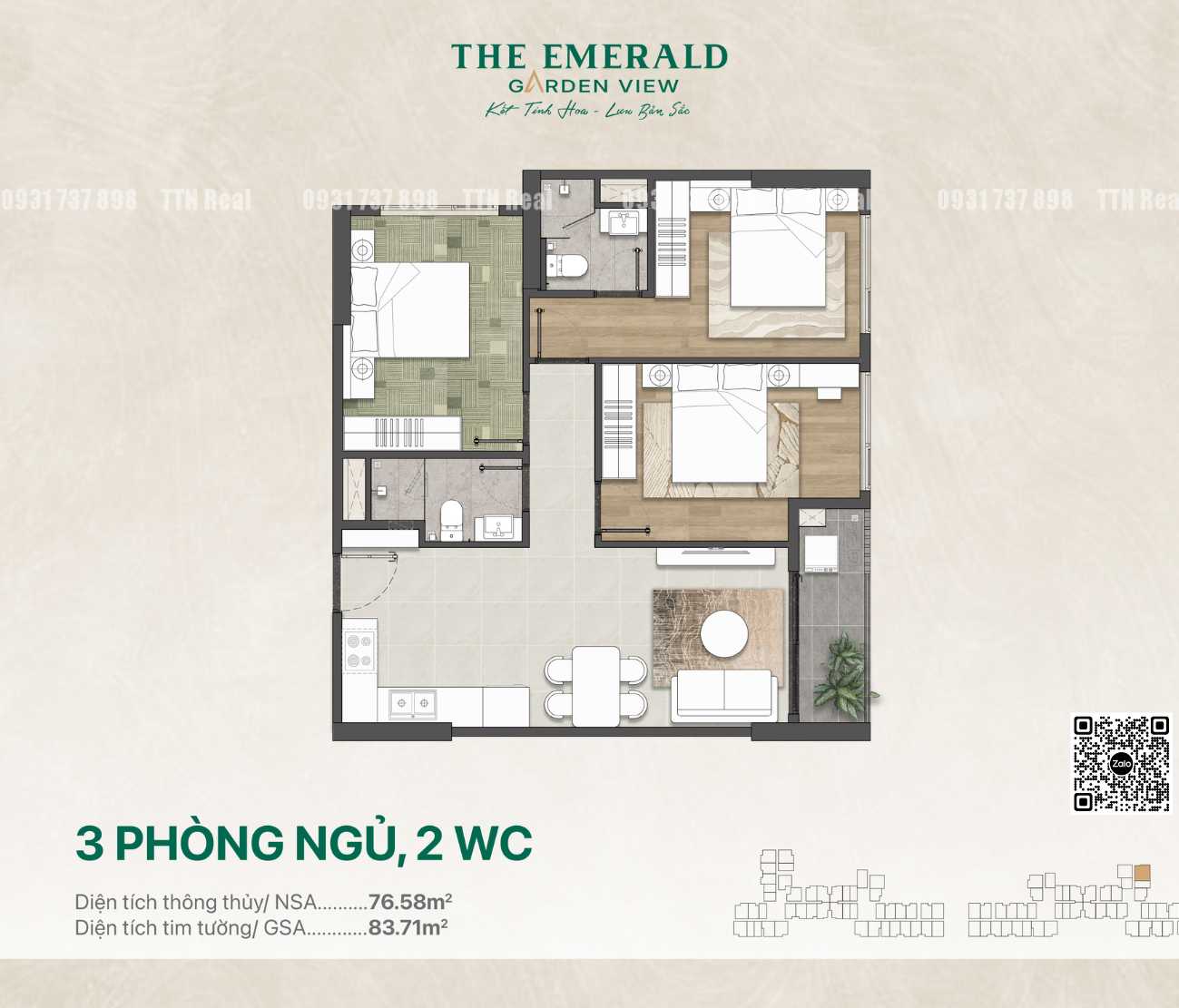 dự án The Emerald Garden View