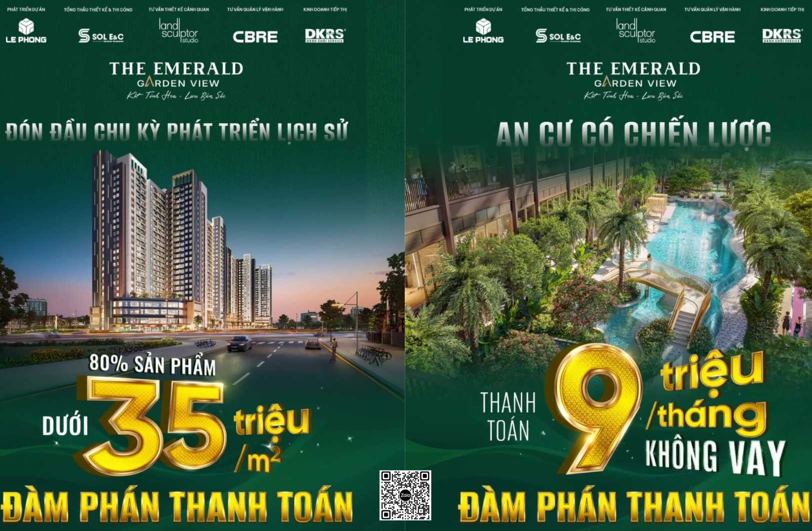 Căn hộ The Emerald Garden View