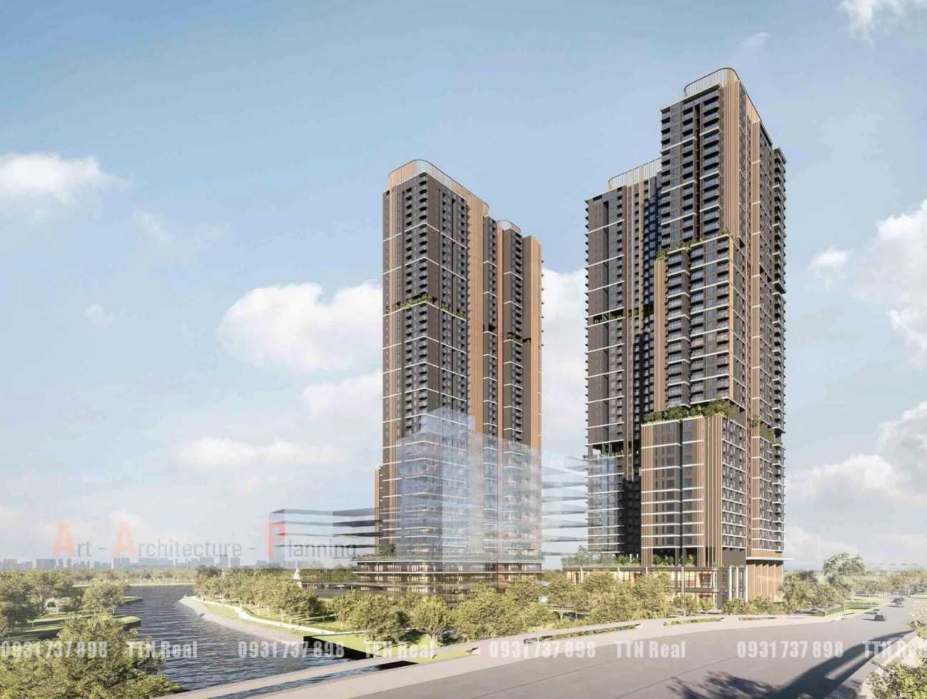 Thương Mại Dịch Vụ & Căn hộ cao cấp Landmark Residential (Phú Cường Bình Dương) hiện đại giữa trung tâm Thuận An Dự án Landmark Residential