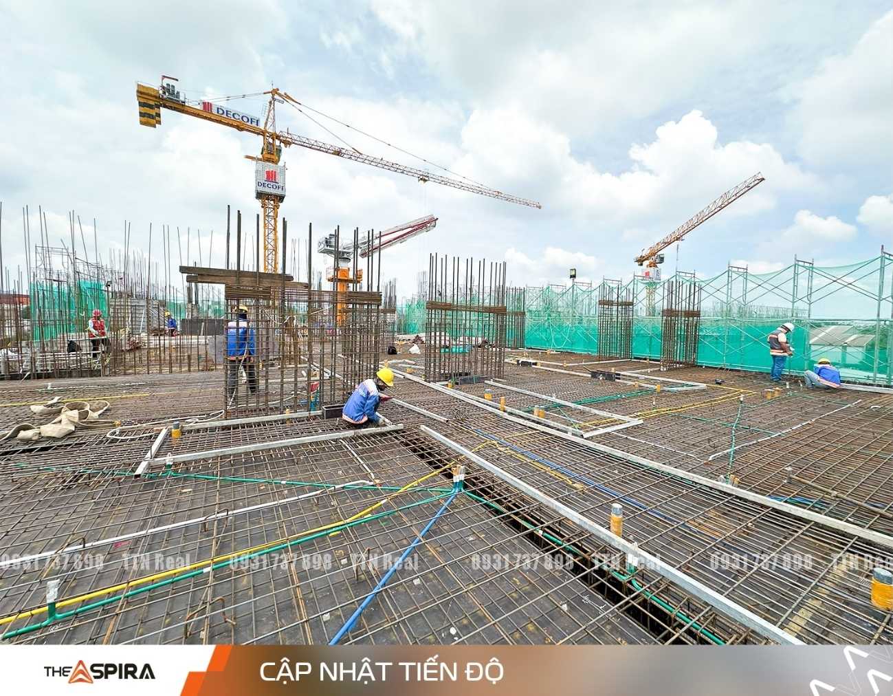 tiến độ dự án The Aspira
