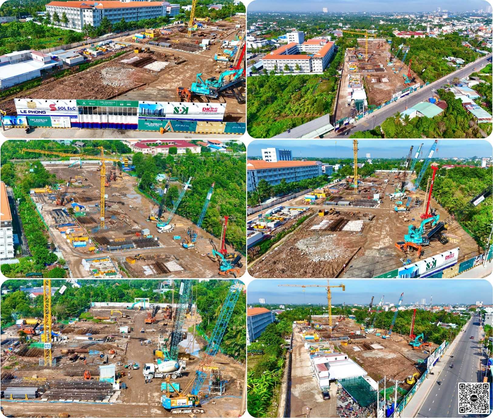 the emerald garden view