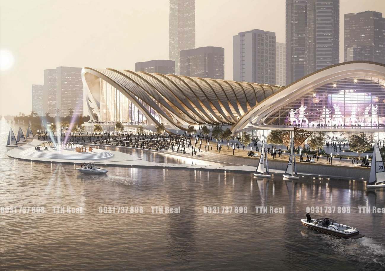 Vinhomes Green Paradise, Vinhomes Cần Giờ, Blue Waves Theatre – Nhà Hát Sóng Xanh