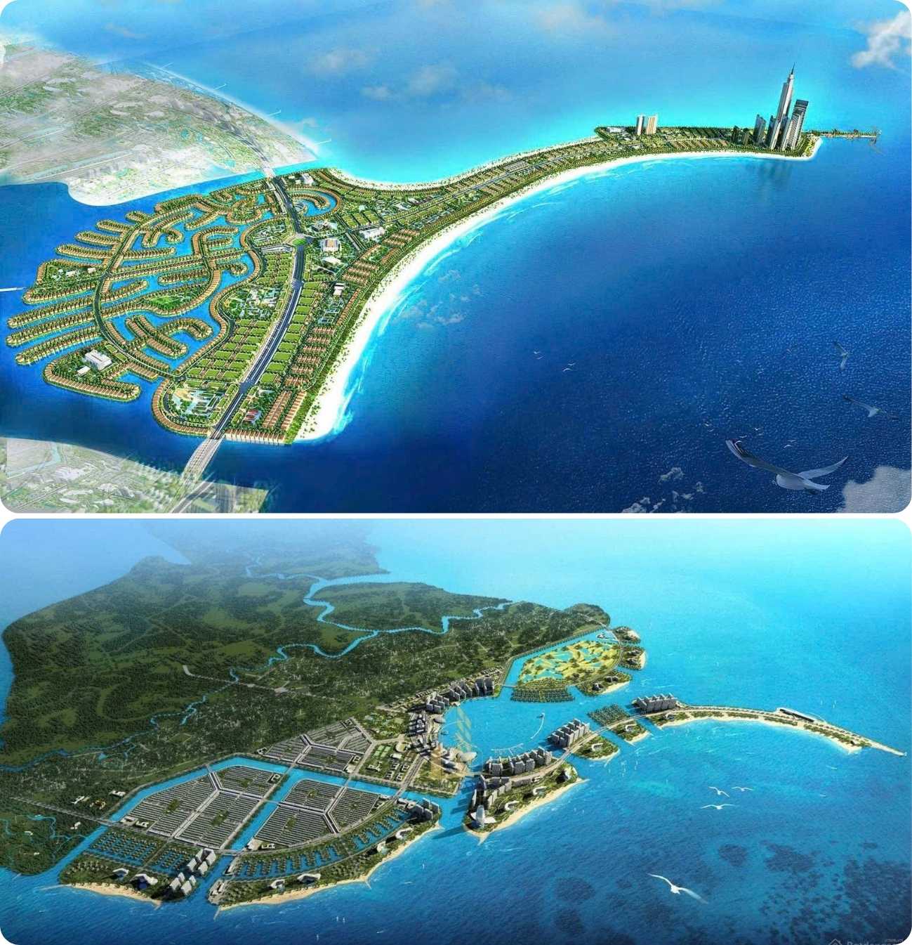 Vingroup nộp 21.700 tỷ đồng cho Vinhomes Green Paradise – cú hích lớn cho ngân sách đất TP.HCM Phối cảnh tổng thể khu đô thị lấn biển Vinhomes Green Paradise