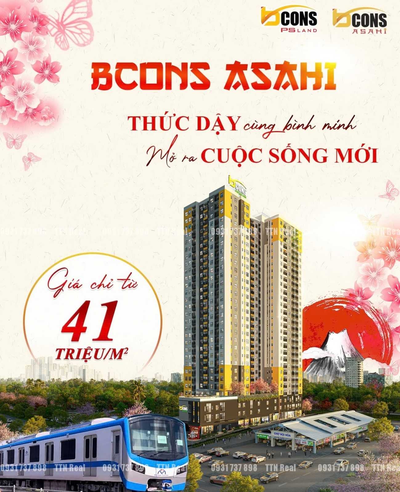 dự án Bcon Asahi, căn hộ Bcons Asahi