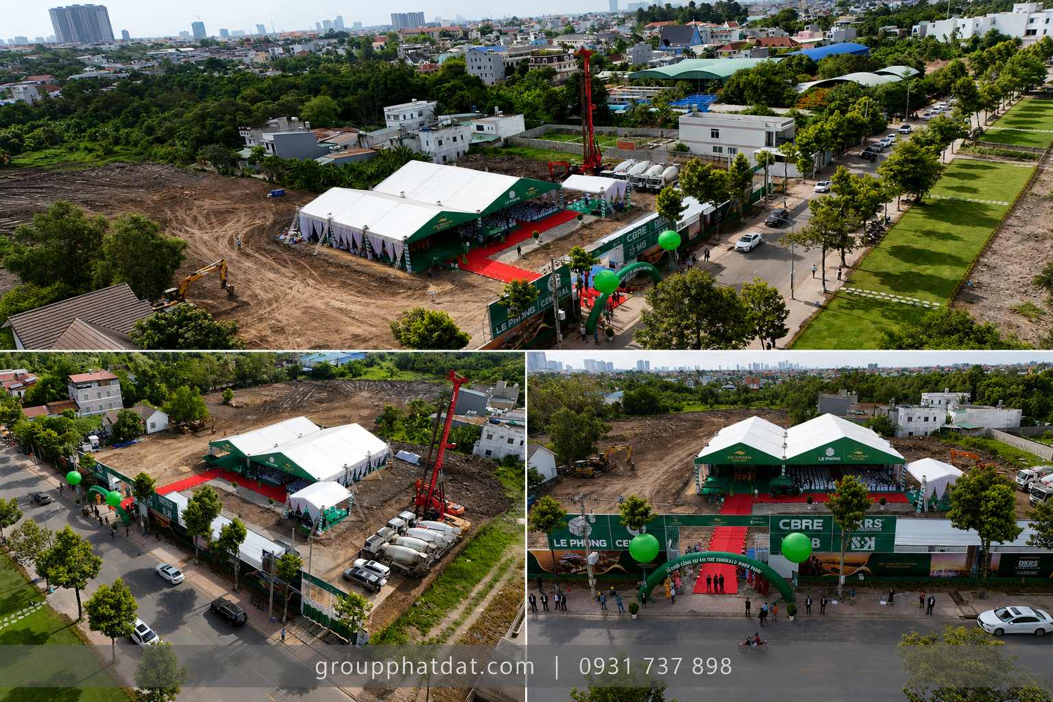 Lễ khởi công dự án The Emerald River Park ngày 27/05