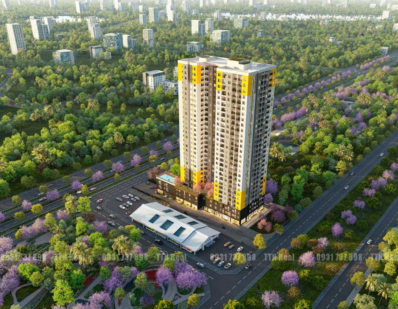 dự án Bcon Asahi, căn hộ Bcons Asahi