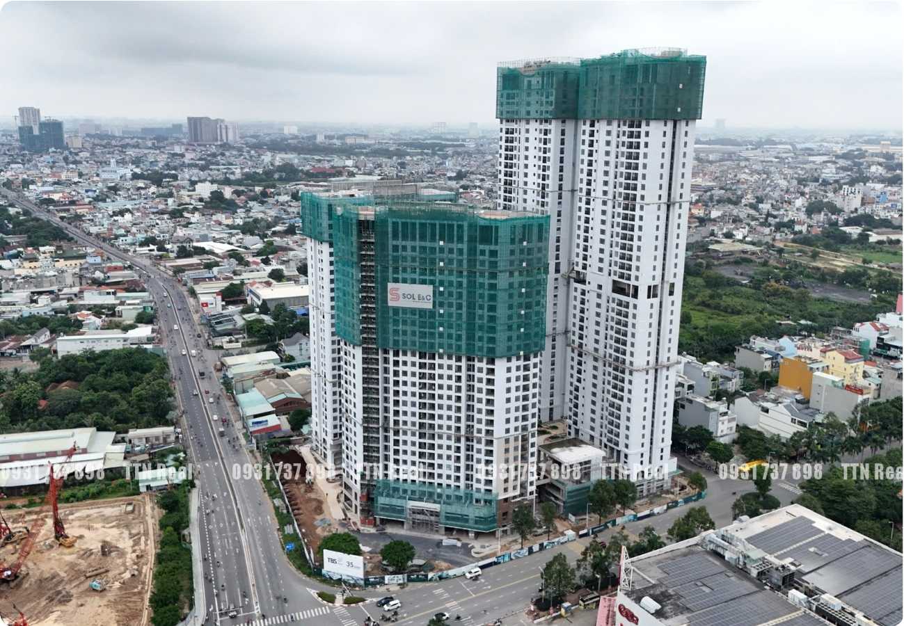 tiến độ dự án Green Tower tháng 9/2025