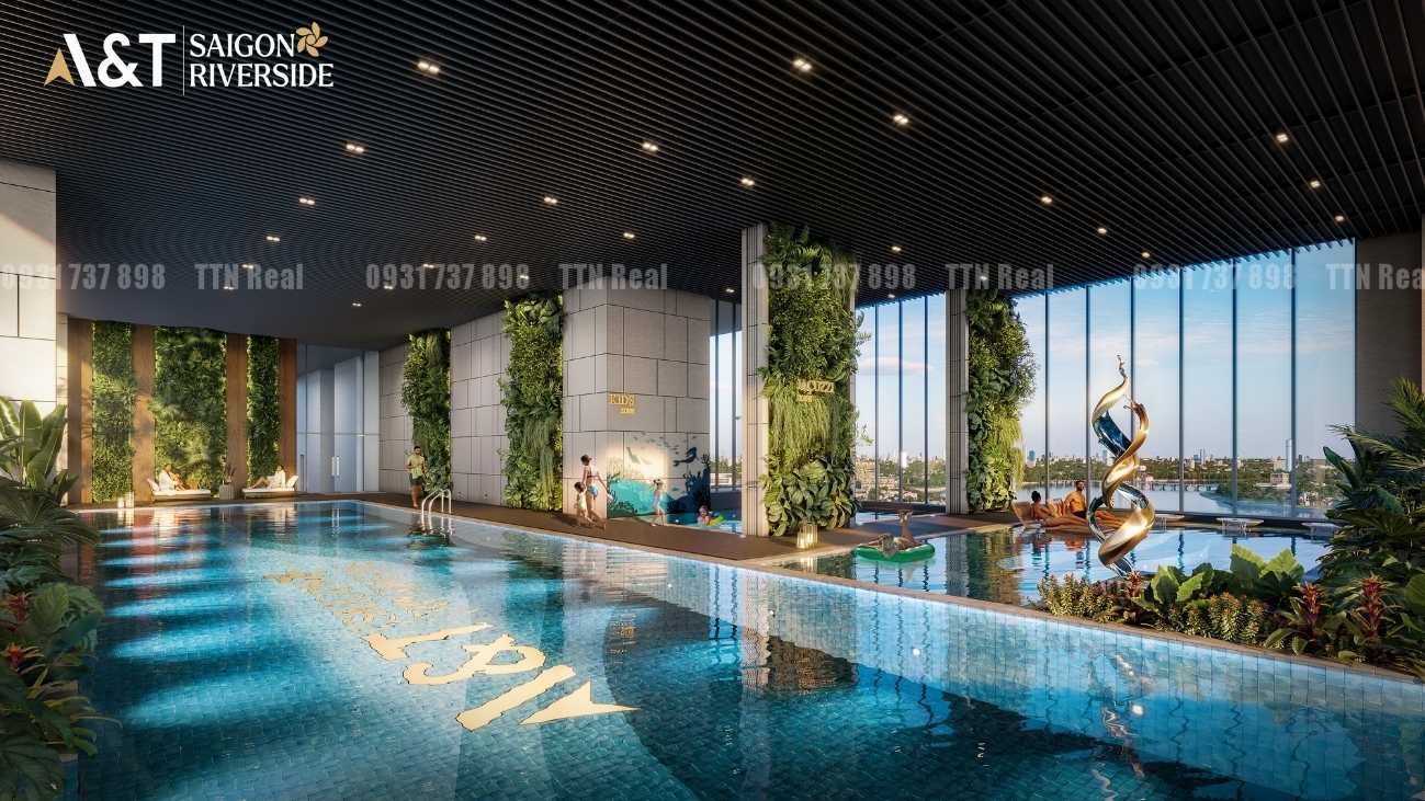 Vị trí dự án chung cư căn hộ A&T Sài Gòn Riverside, AT saigon Riverside