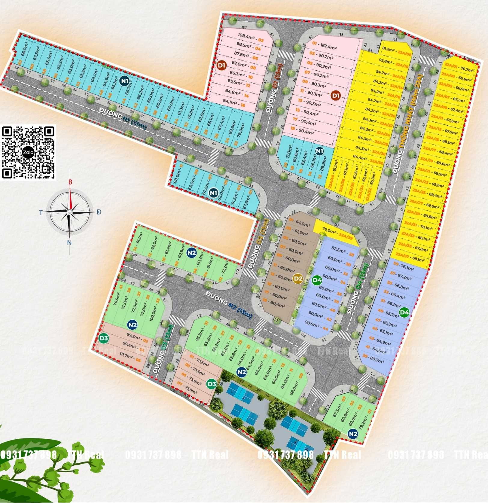 Bcons Uni Valley nhà phố Bcons Uni Valley