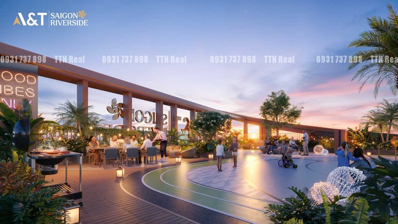 Vị trí dự án chung cư căn hộ A&T Sài Gòn Riverside, AT saigon Riverside