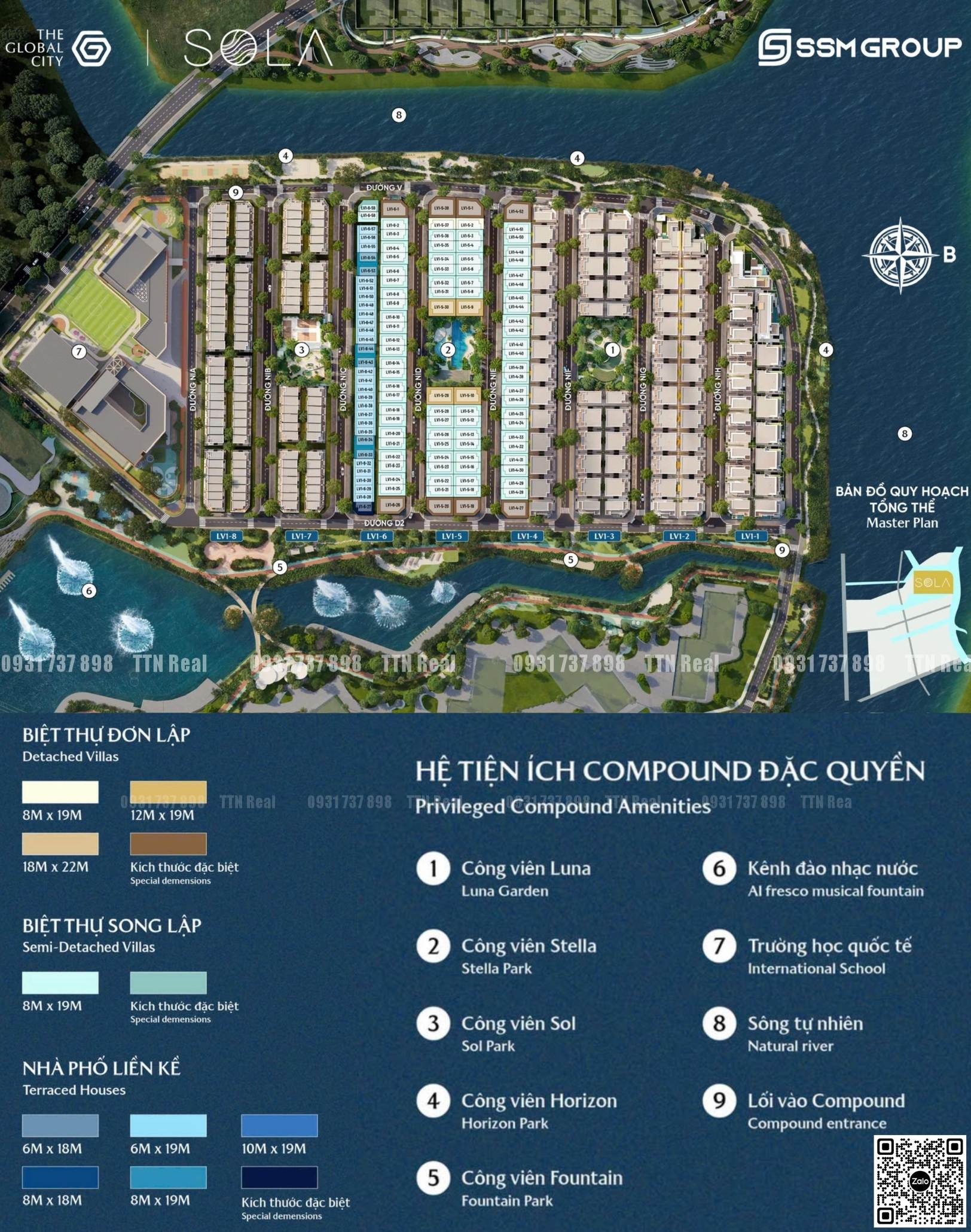 dự án Sola Đảo ánh dương The Global City