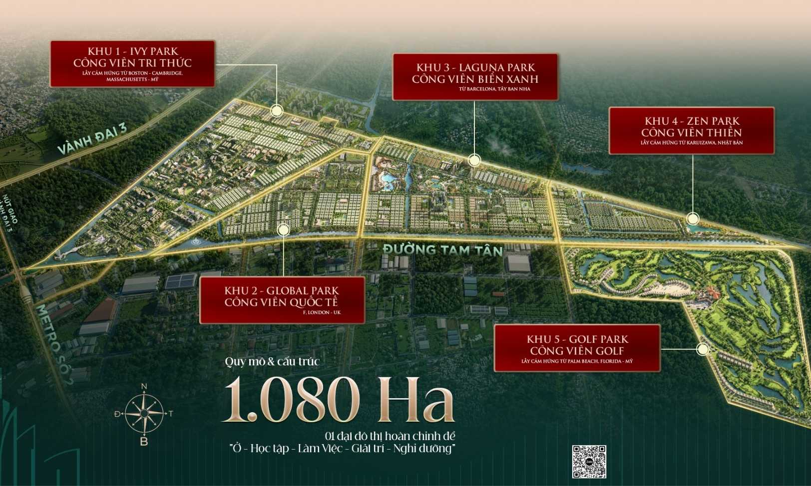 dự án Vinhomes Saigon Park – Hóc Môn.