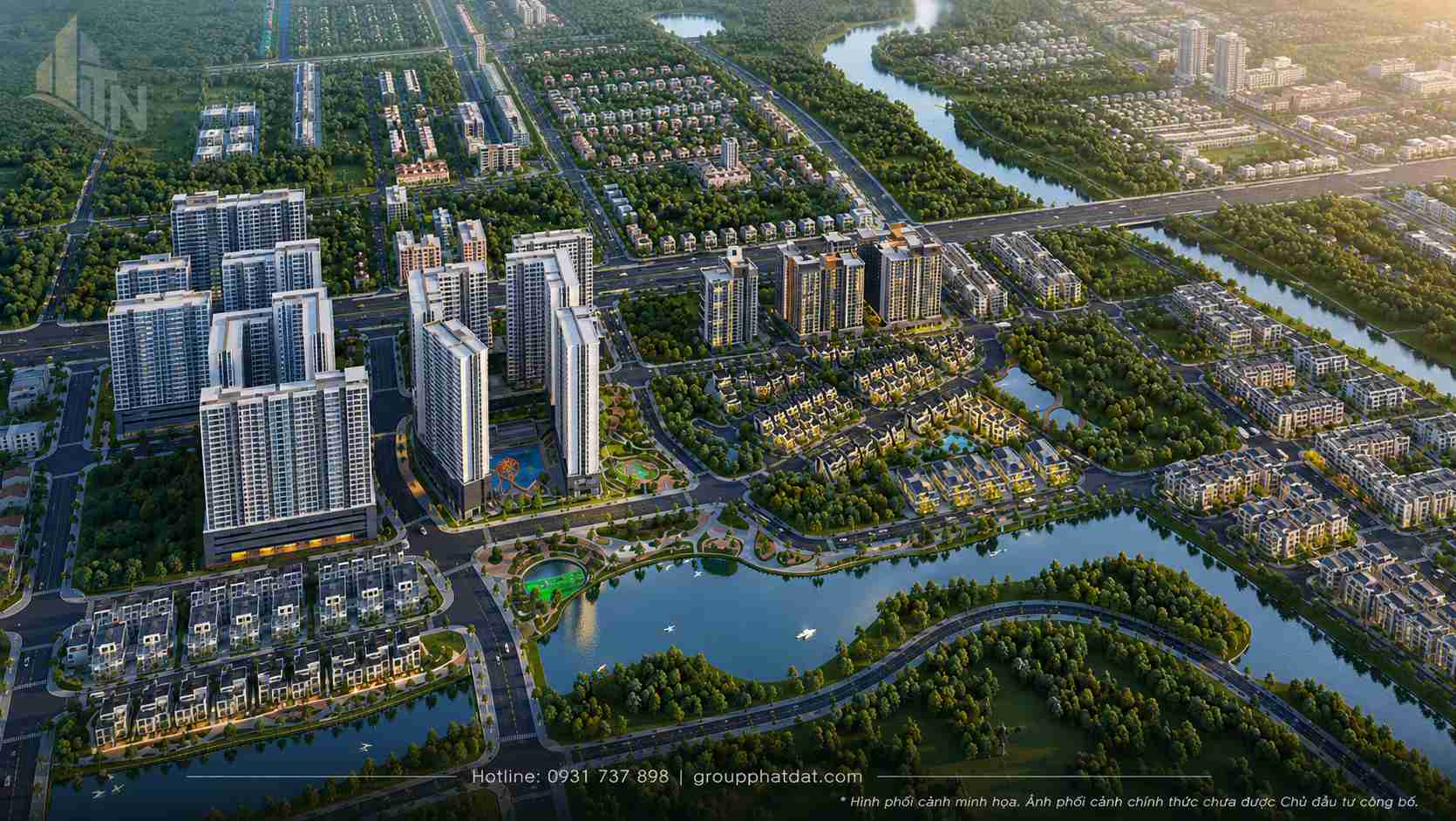 Phối cảnh dự án căn hộ Gladia Heights by Keppel Land và Khang Điền