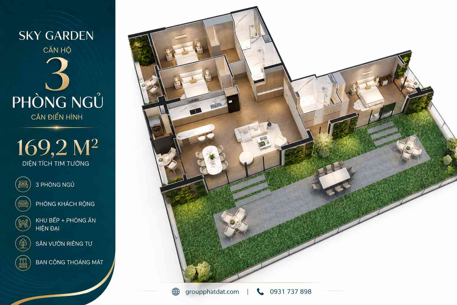 Noble Crystal Riverside Mặt bằng căn hộ Noble Crystal Riverside – Tòa D The Infinia