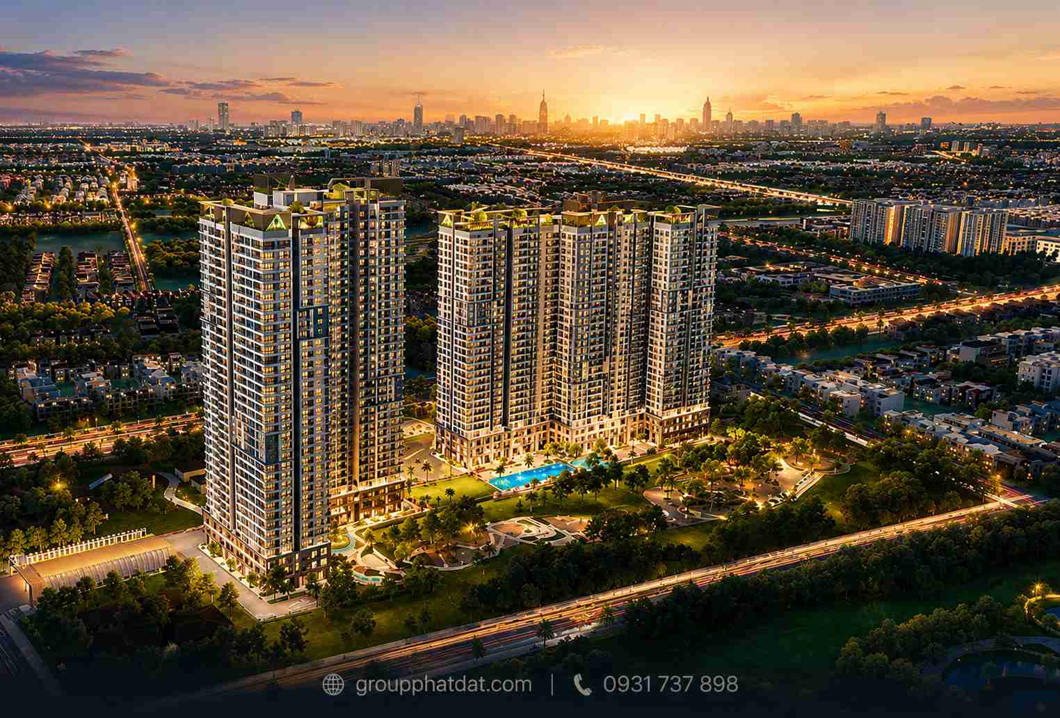 Phối cảnh dự án TT Genesis