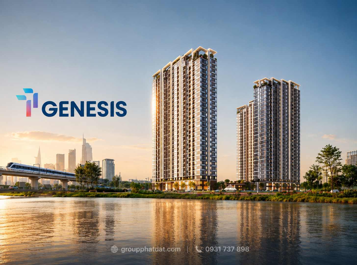 Phối cảnh dự án TT Genesis Nhà Bè