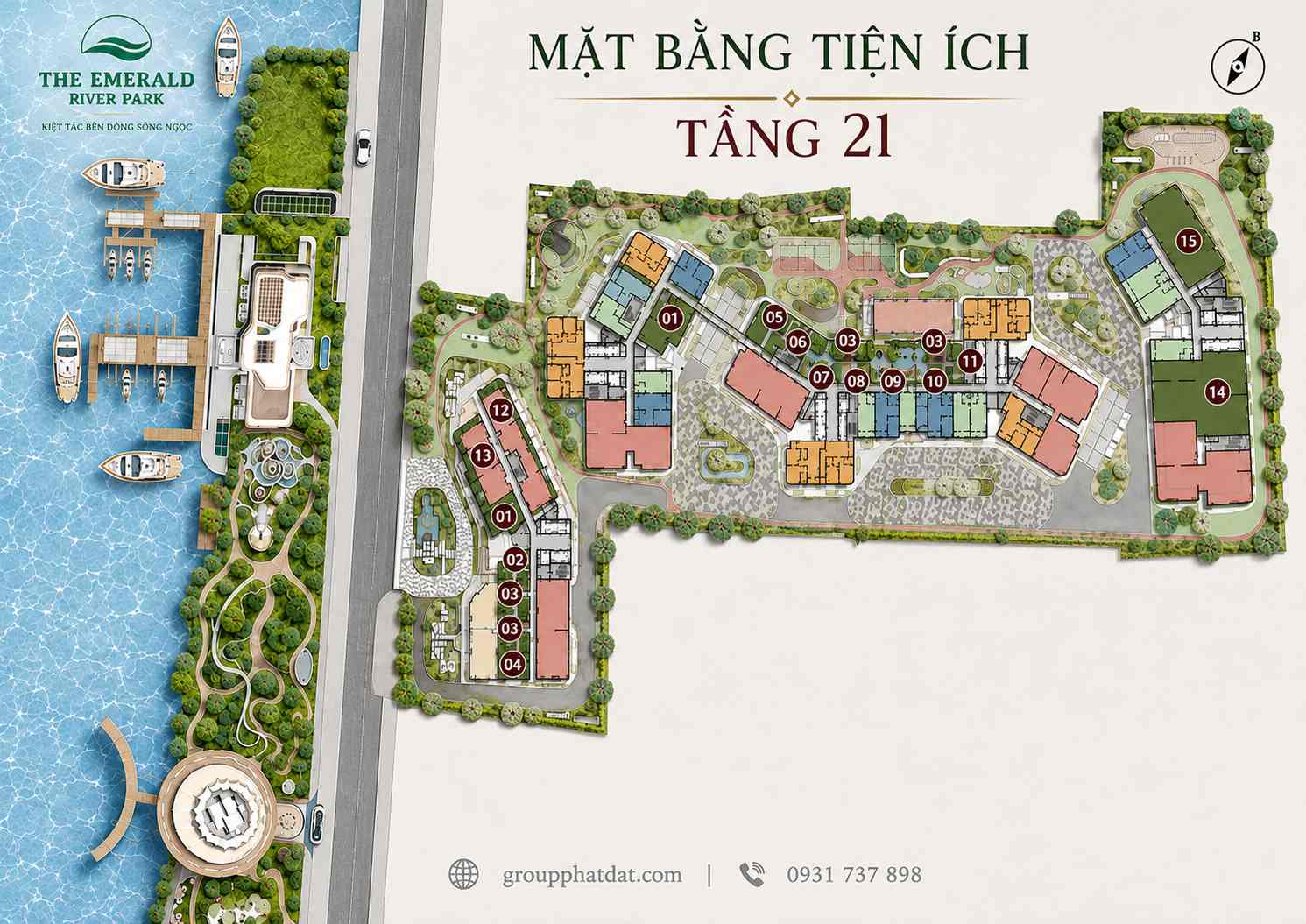 The Emerald River Park Tien ich Tang 21 - The Emerald