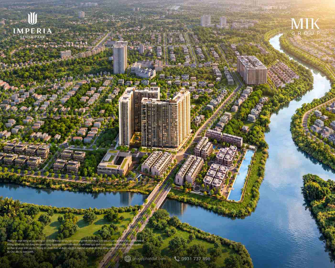 Phối cảnh dự án Imperia Sensa Park