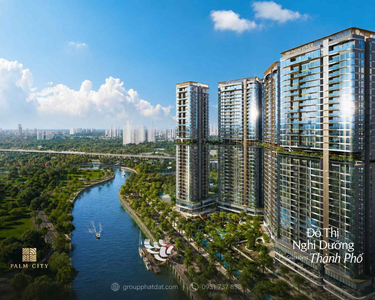 dự án palm river palm city