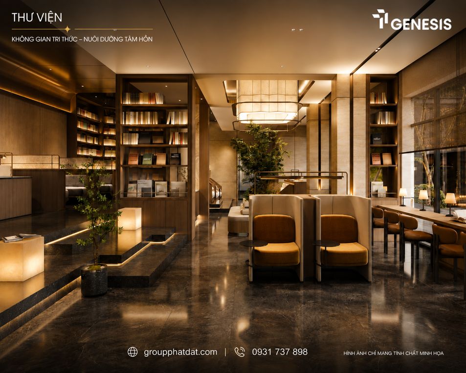 Thư viện TT Gennesis Nhà Bè