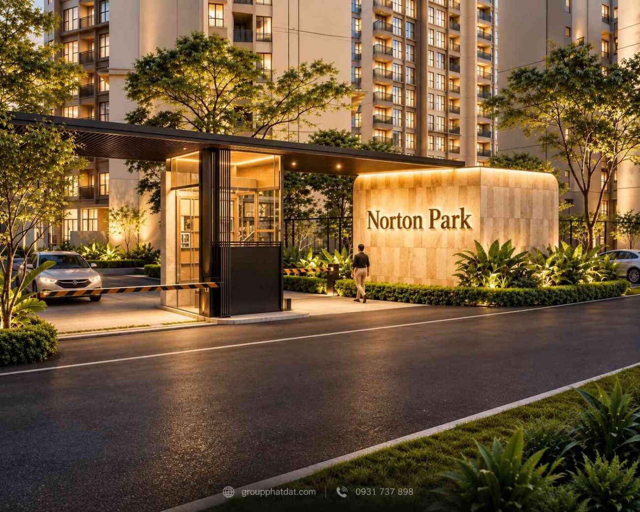 mặt bằng dự án Norton Park QL13