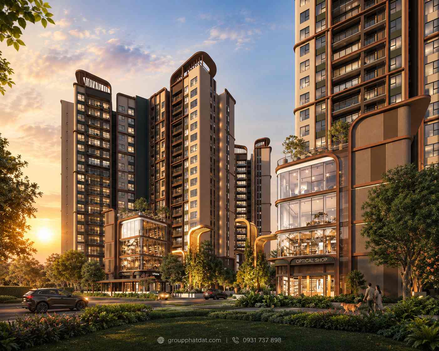 Norton Park phoi canh du an norton park aeon mall binh duong