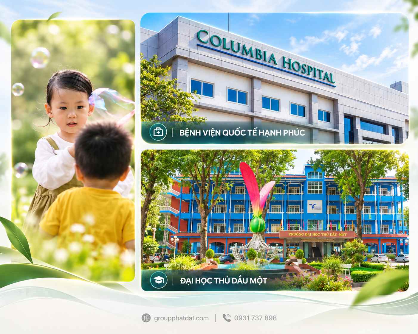 Norton Park QL13 kết nối tiện ích y tế giáo dục mua sắm