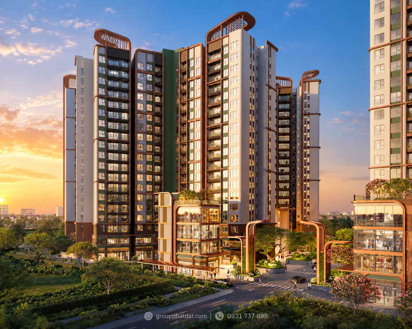 Phối cảnh dự án Norton Park Gamuda