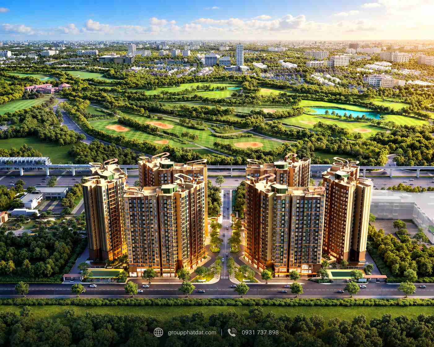 Căn hộ dự án Norton Park QL13 gần Aeon Mall đối diện sân golf Sông Bé